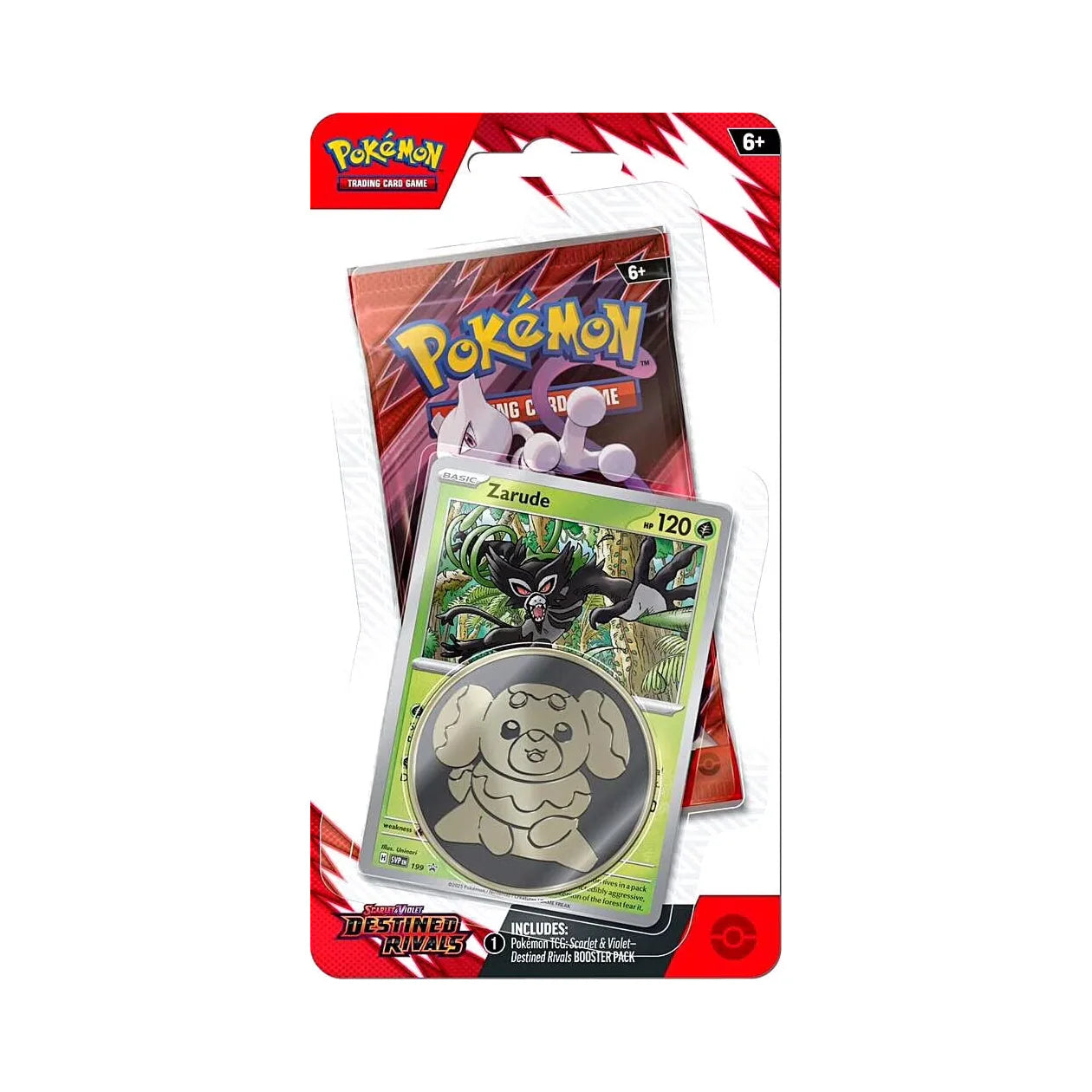 Pokémon TCG Checklane Blister – Booster + Promokarte + Münze-EvoCardNest