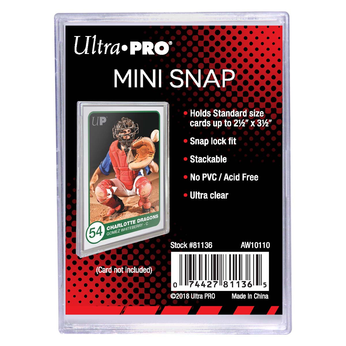 Ultra Pro - Mini Snap Kartenhalter-EvoCardNest