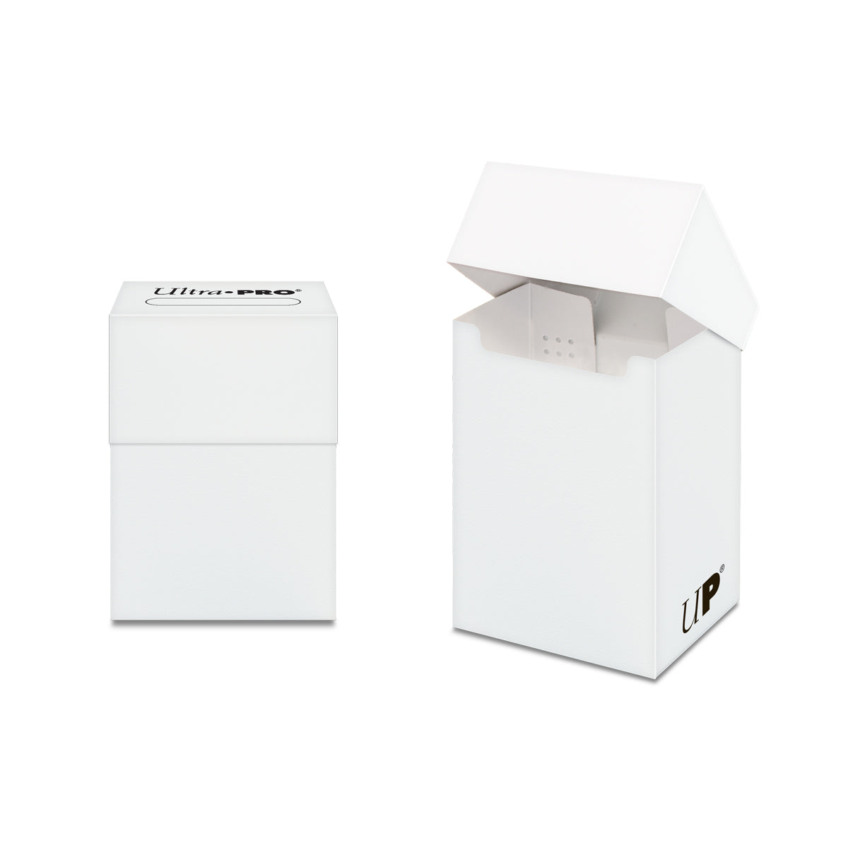 Ultra PRO Deck Box – Weiss (Standardgrösse, für TCG Karten)-EvoCardNest