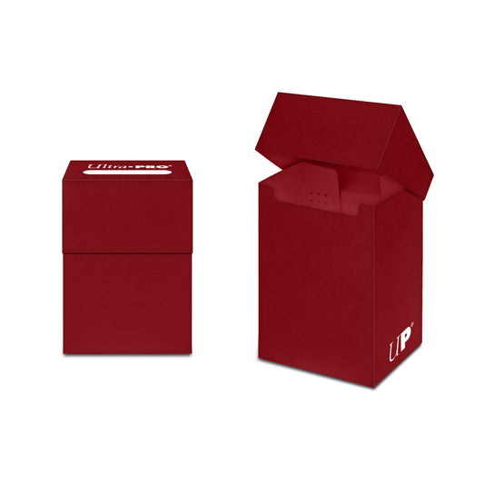 Ultra PRO Deck Box – Rot (Standardgrösse, für TCG Karten)-EvoCardNest