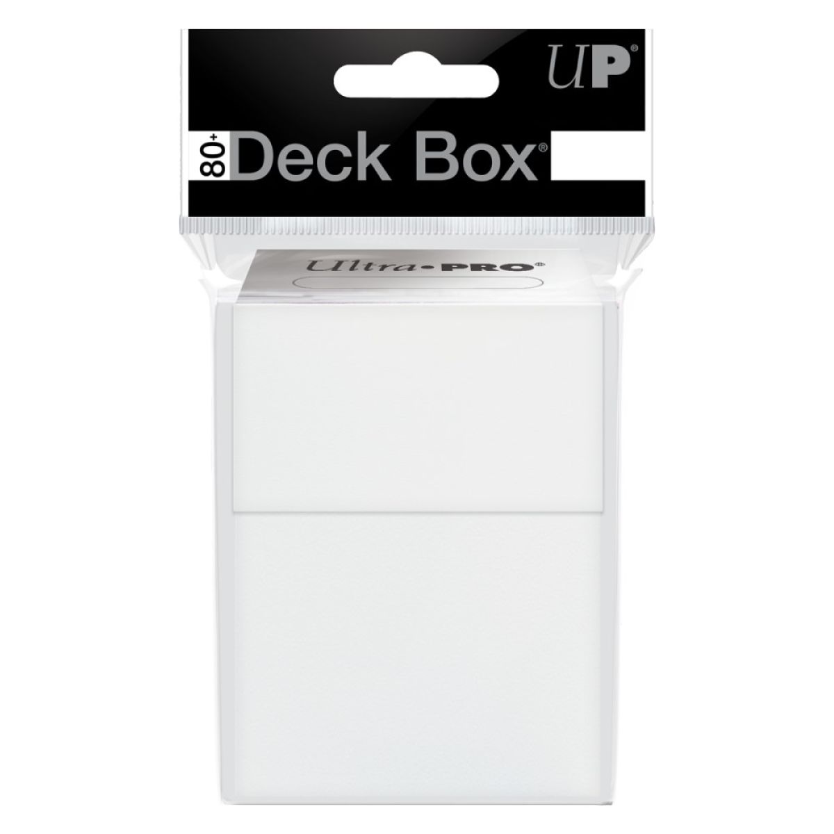 Ultra PRO Deck Box – Weiss (Standardgrösse, für TCG Karten)-EvoCardNest