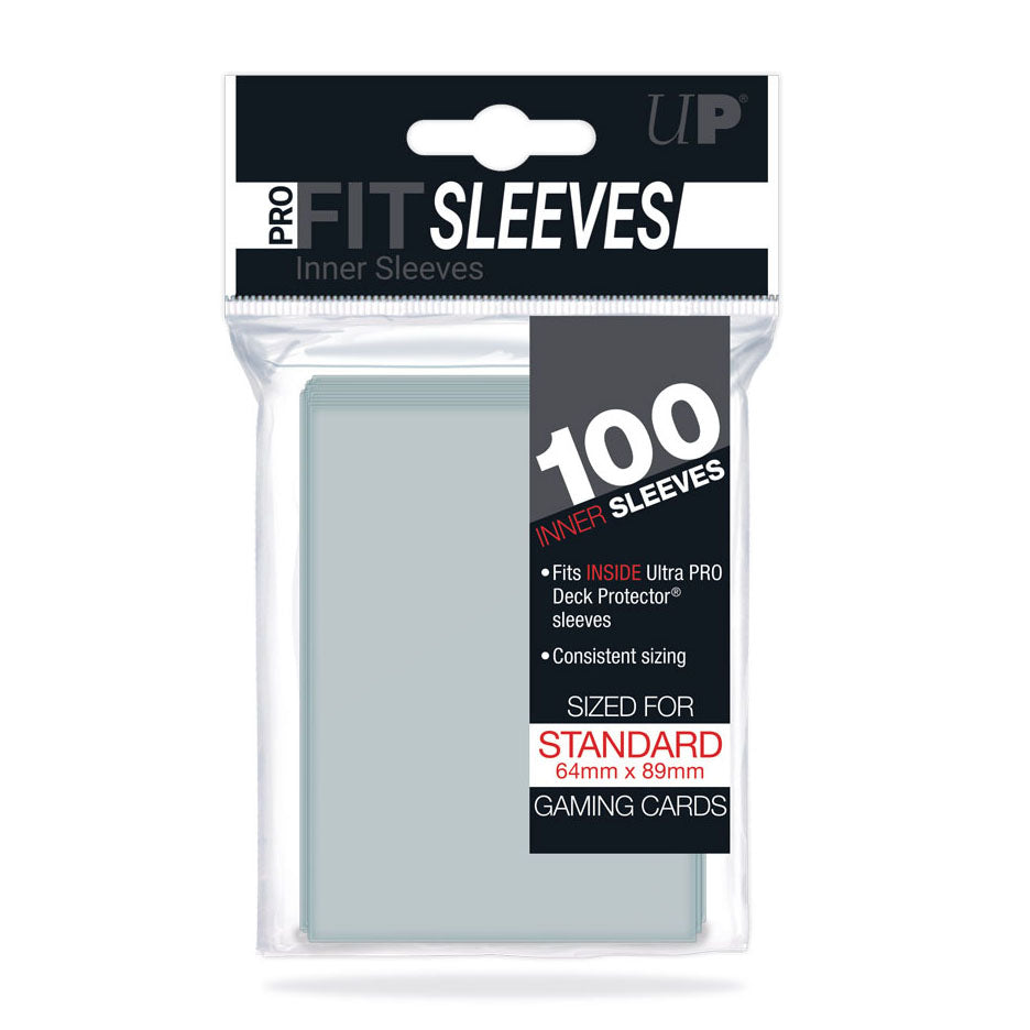 Ultra PRO Pro‑Fit Inner Sleeves – 100 Stück – Perfect Fit-EvoCardNest