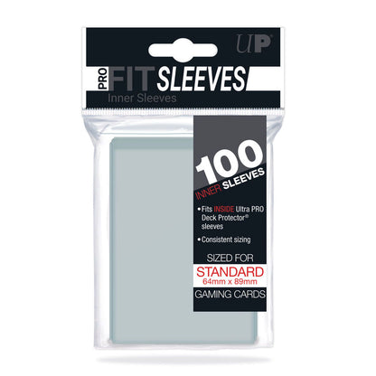 Ultra PRO Pro‑Fit Inner Sleeves – 100 Stück – Perfect Fit-EvoCardNest