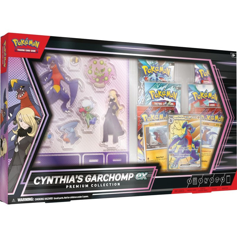 Pokémon TCG Cynthia's Garchomp ex Premium Collection Englisch