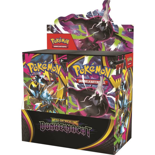 Pokémon TCG Dunkelnacht Booster Display (36 Booster Packs) – Deutsch