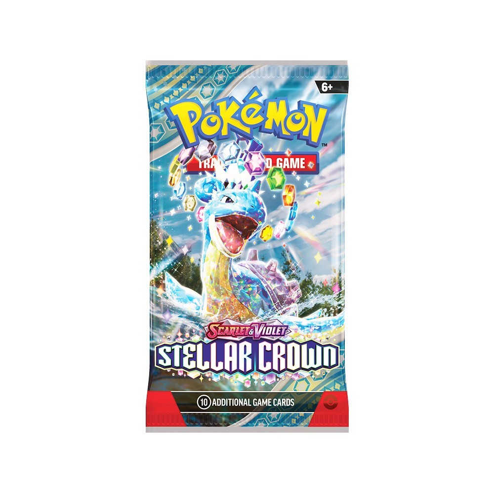 Pokémon TCG Booster Pack – Stellar Crown – Englisch-EvoCardNest