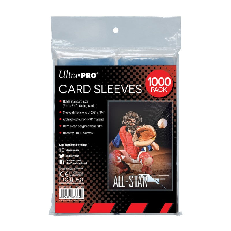 Ultra PRO Card Sleeves – 1000 Stück – Penny Sleeves-EvoCardNest